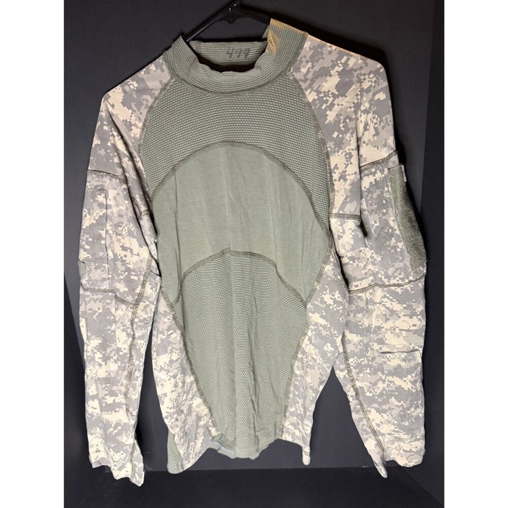 Massif Camo Pullover Military Combat Shirt Mens XL Padded